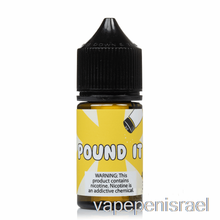 חד פעמי Vape Israel Pound It - מלחי פייטר מזון - 30 מ"ל 25 מ"ג